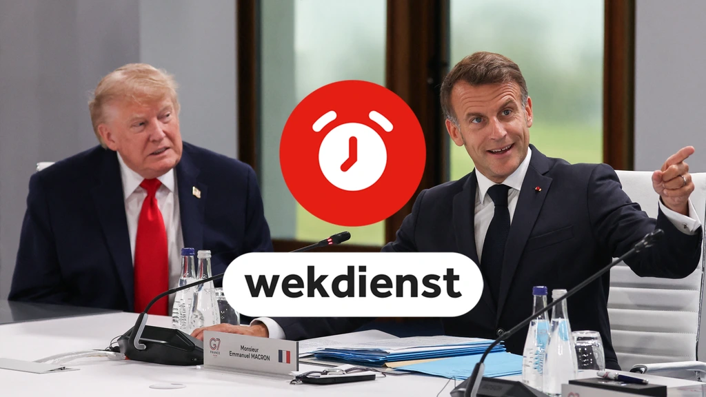 Wekdienst 17/6: Trump dineert in Versailles na G7-top • Engeland begint WK tegen Kroatië