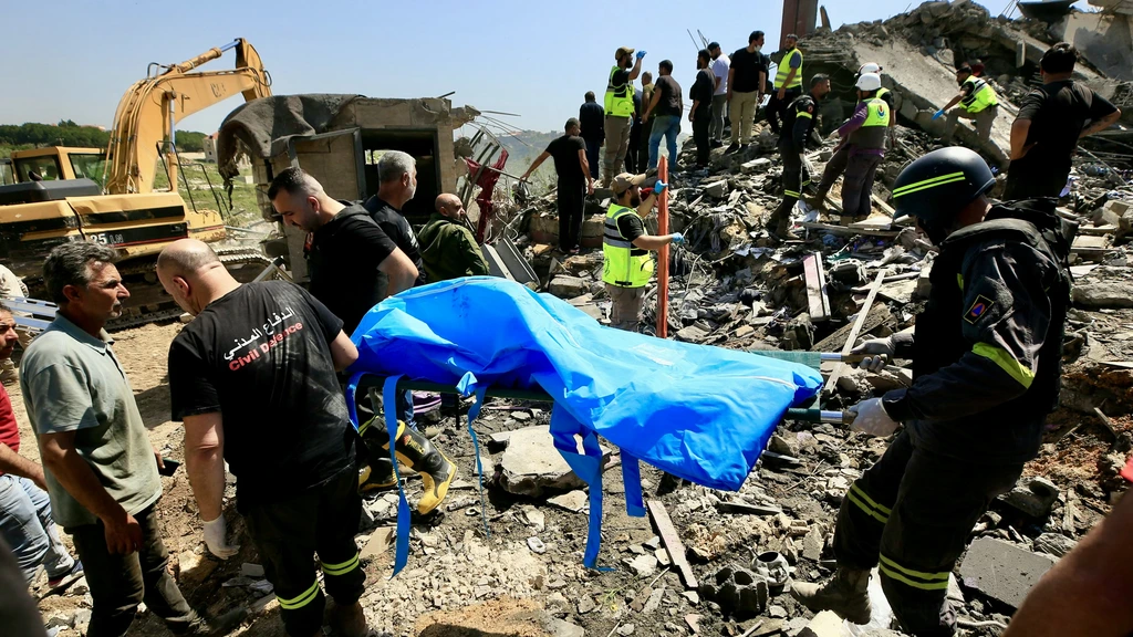Foto: Doden door Israëlische aanvallen in Zuid-Libanon en bij hoofdstad Beiroet 