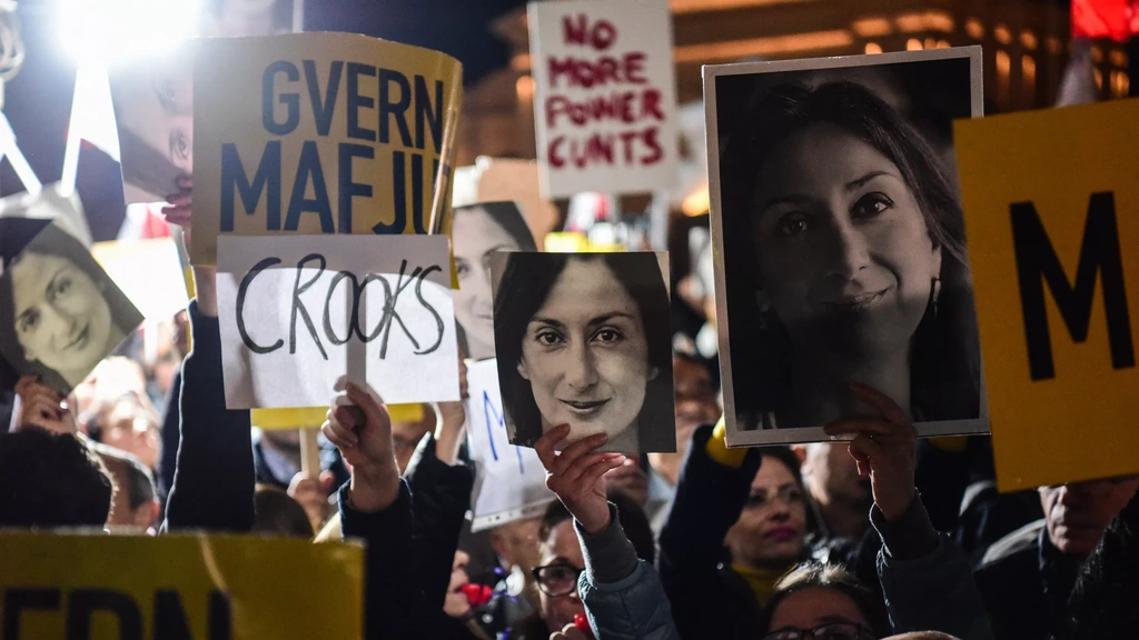 Vrijspraak voor verdachte moord op Maltese journalist Daphne Caruana Galizia