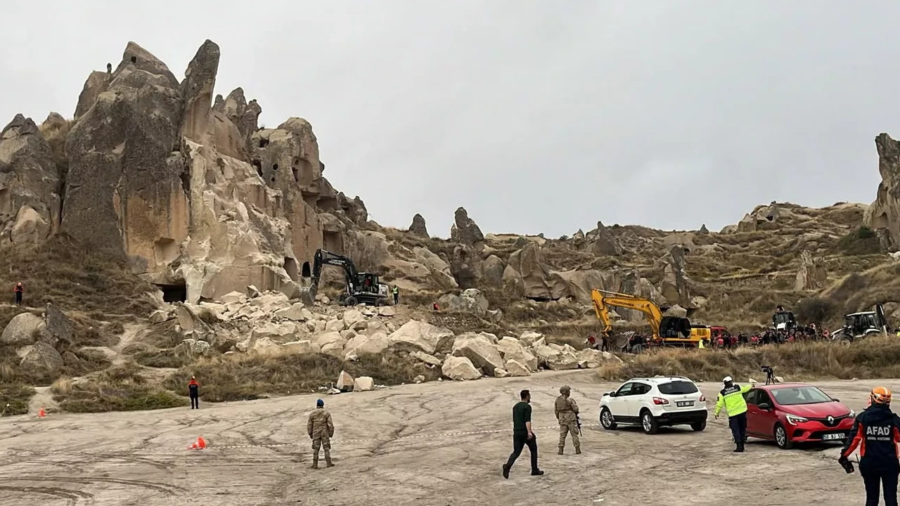 Doden door instorting in Cappadocië