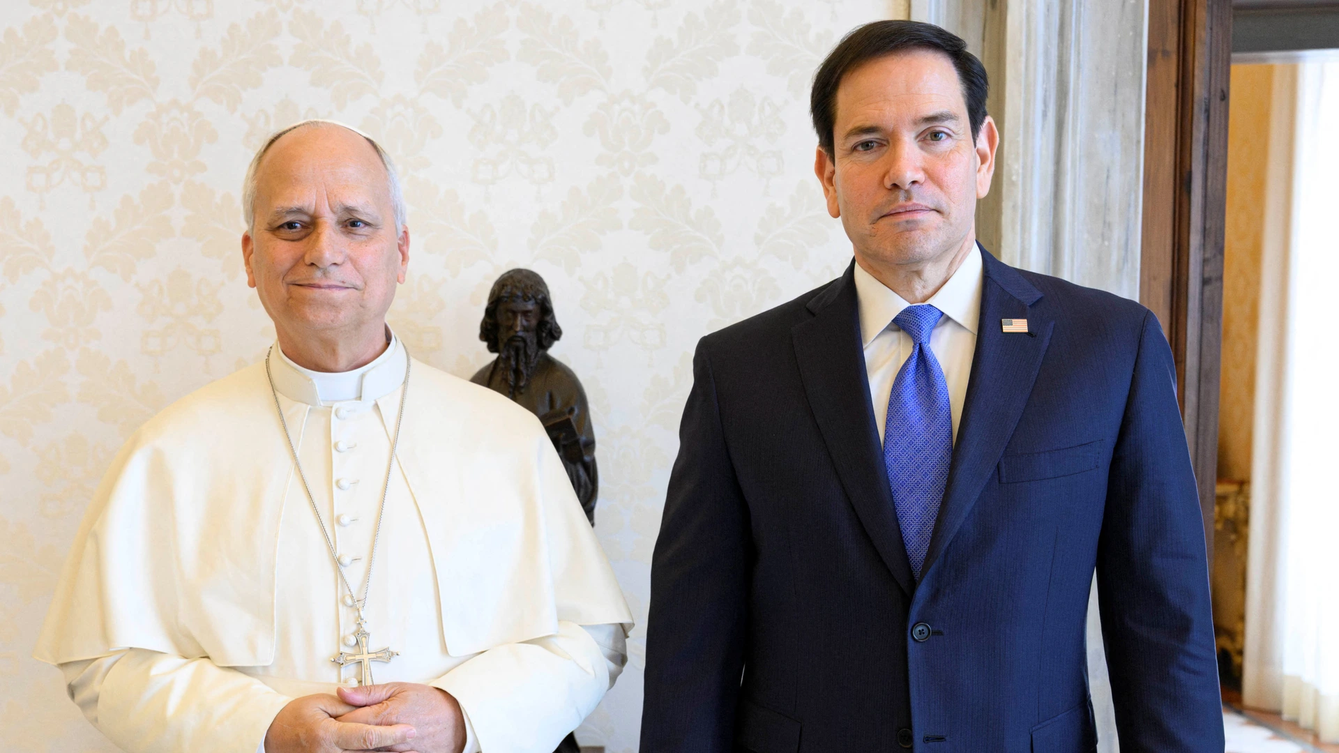 Amerikaanse minister Rubio bij paus na felle kritiek van Trump, bezoek van 2,5 uur