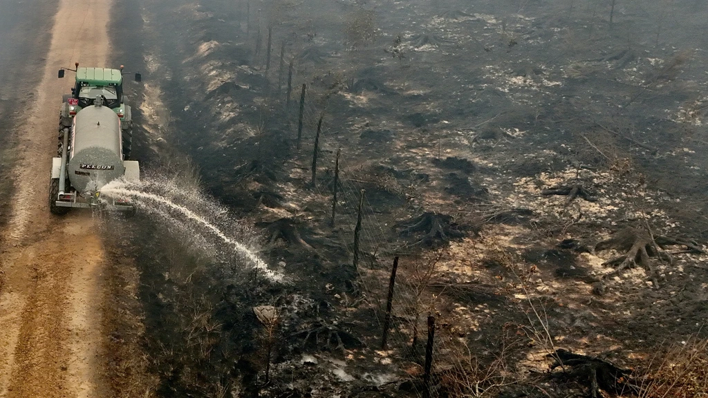 Brand Ardennen breidt zich nog steeds uit, 3000 hectare verwoest