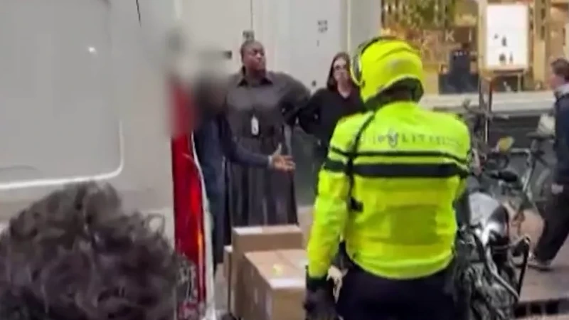 Foto: 'Agent kreeg situatie met getaserde bezorger niet anders onder controle'