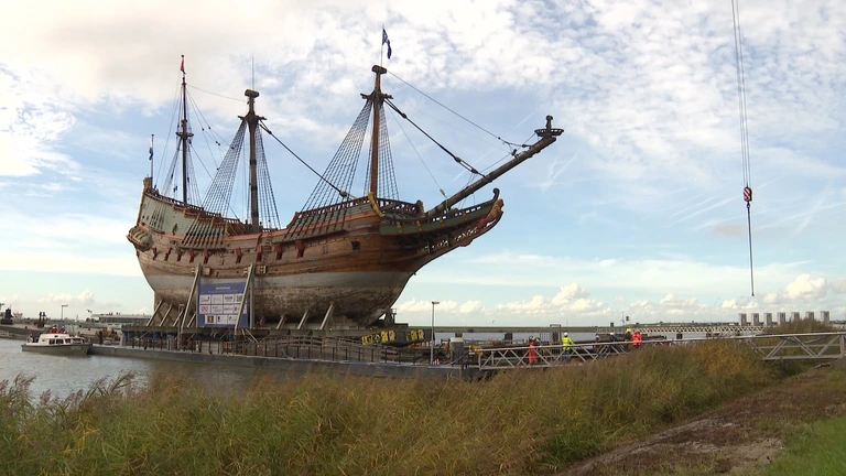 Batavia is terug in Lelystad: 'Fijn dat hij er weer is'