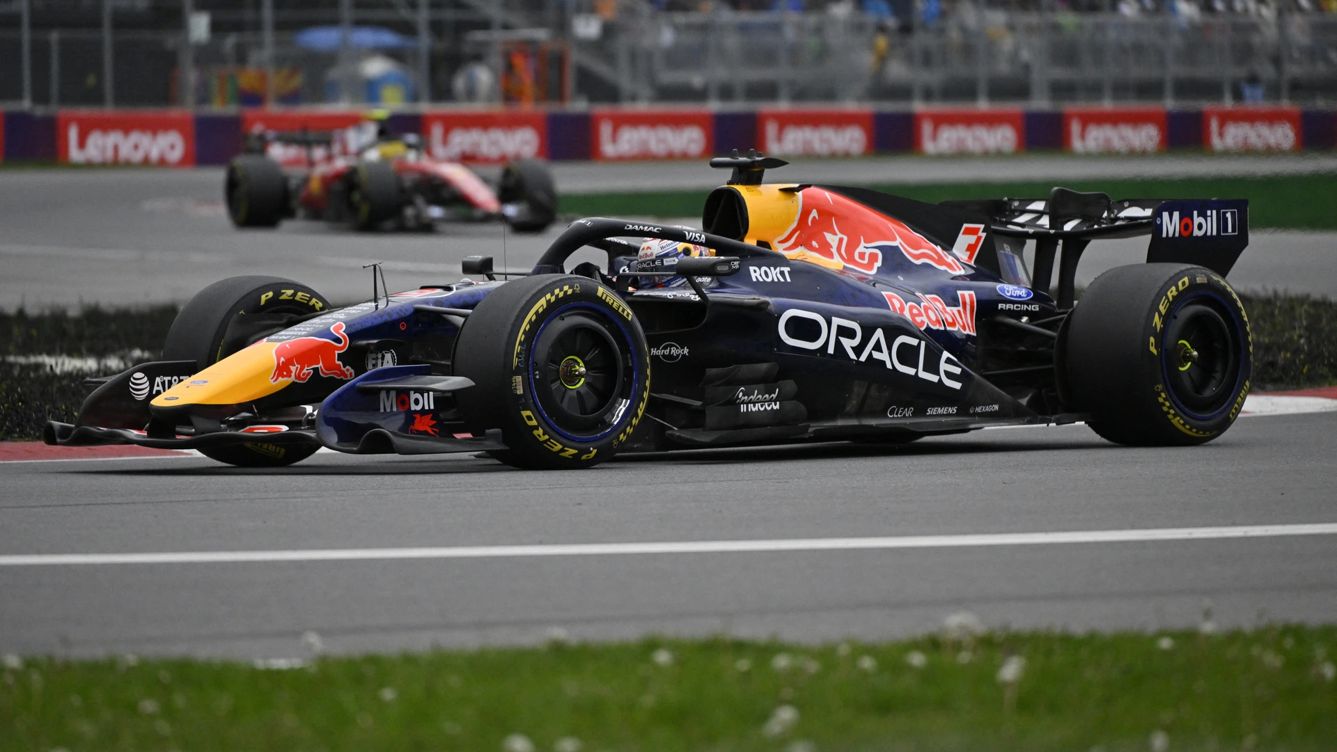 Verstappen verdedigt tweede plek in Canada • Antonelli aan de leiding