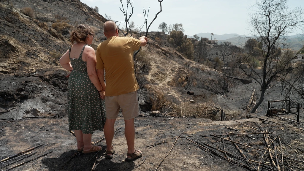 Gevlucht voor dodelijke natuurbrand Zuid-Spanje: 'Buren kwamen waarschuwen'