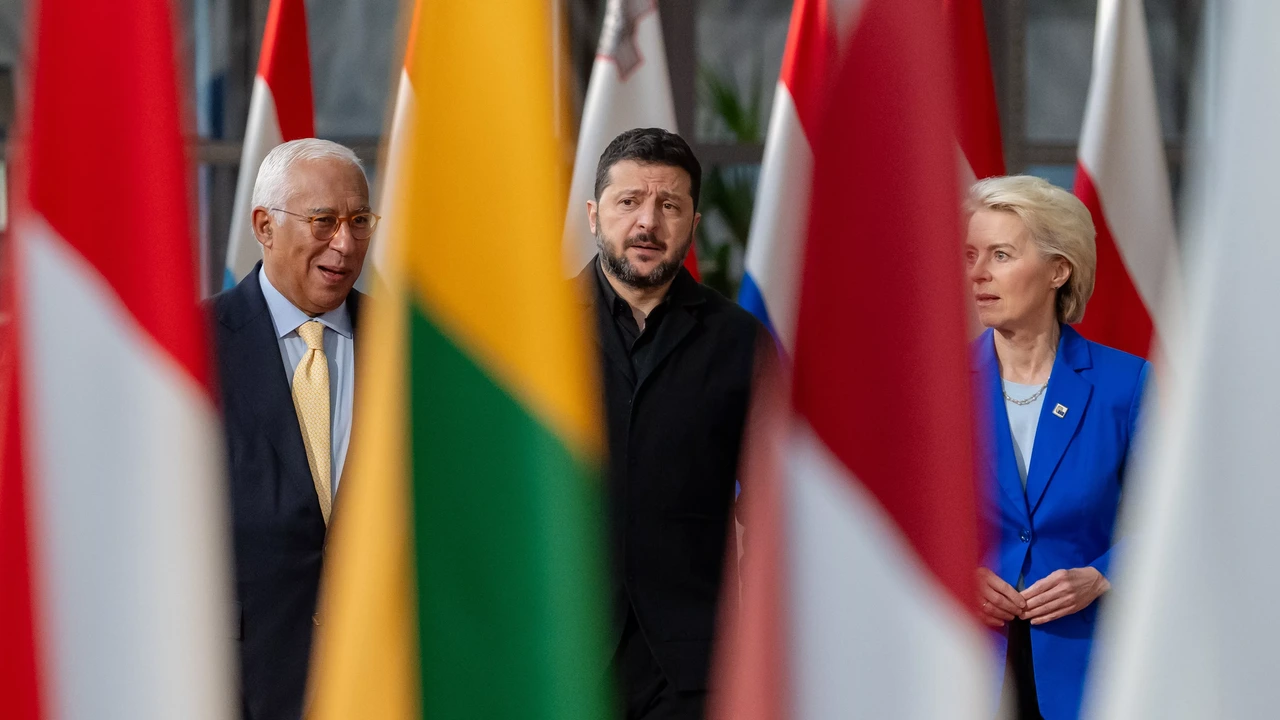 Zelensky vraagt Europa om 70 miljard extra steun nu relatie met VS bekoelt Zelensky vraagt Europa om 70 miljard extra steun nu relatie met VS bekoelt
