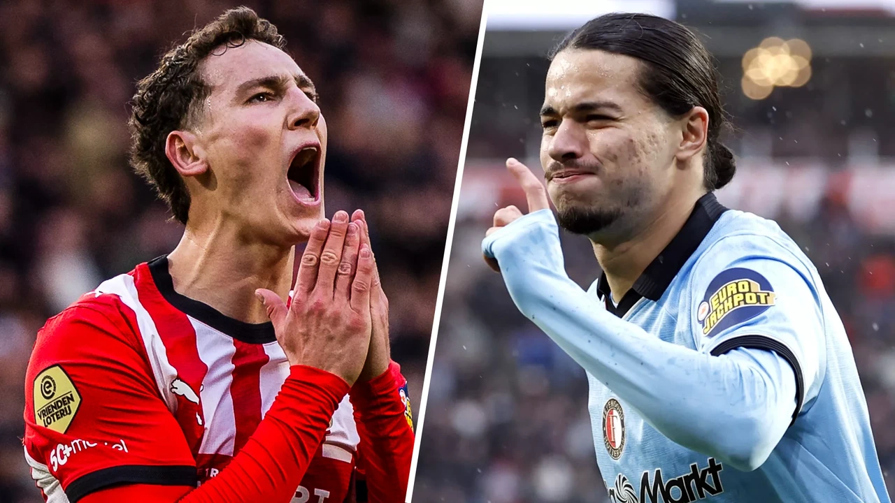 Photo: NOS Feyenoord secure 1-1 draw against PSV Eindhoven