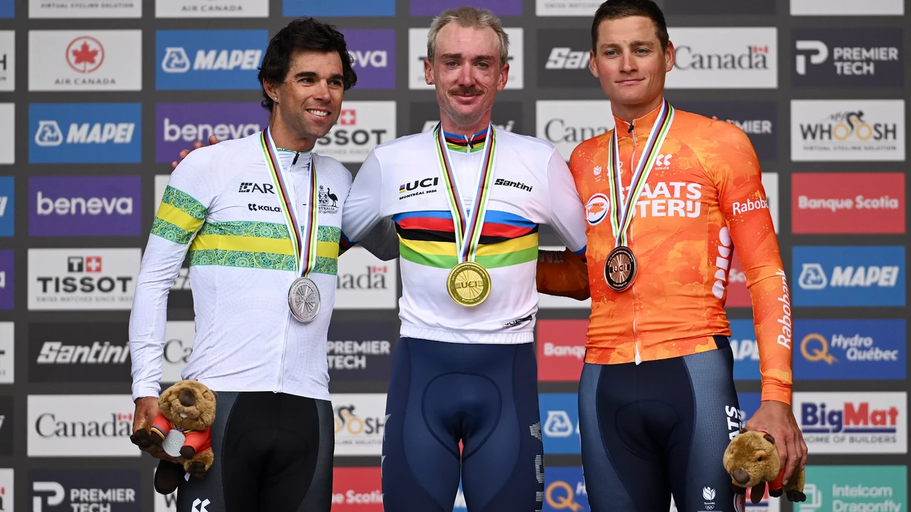 Brandon McNulty wins world road race championship in Montreal