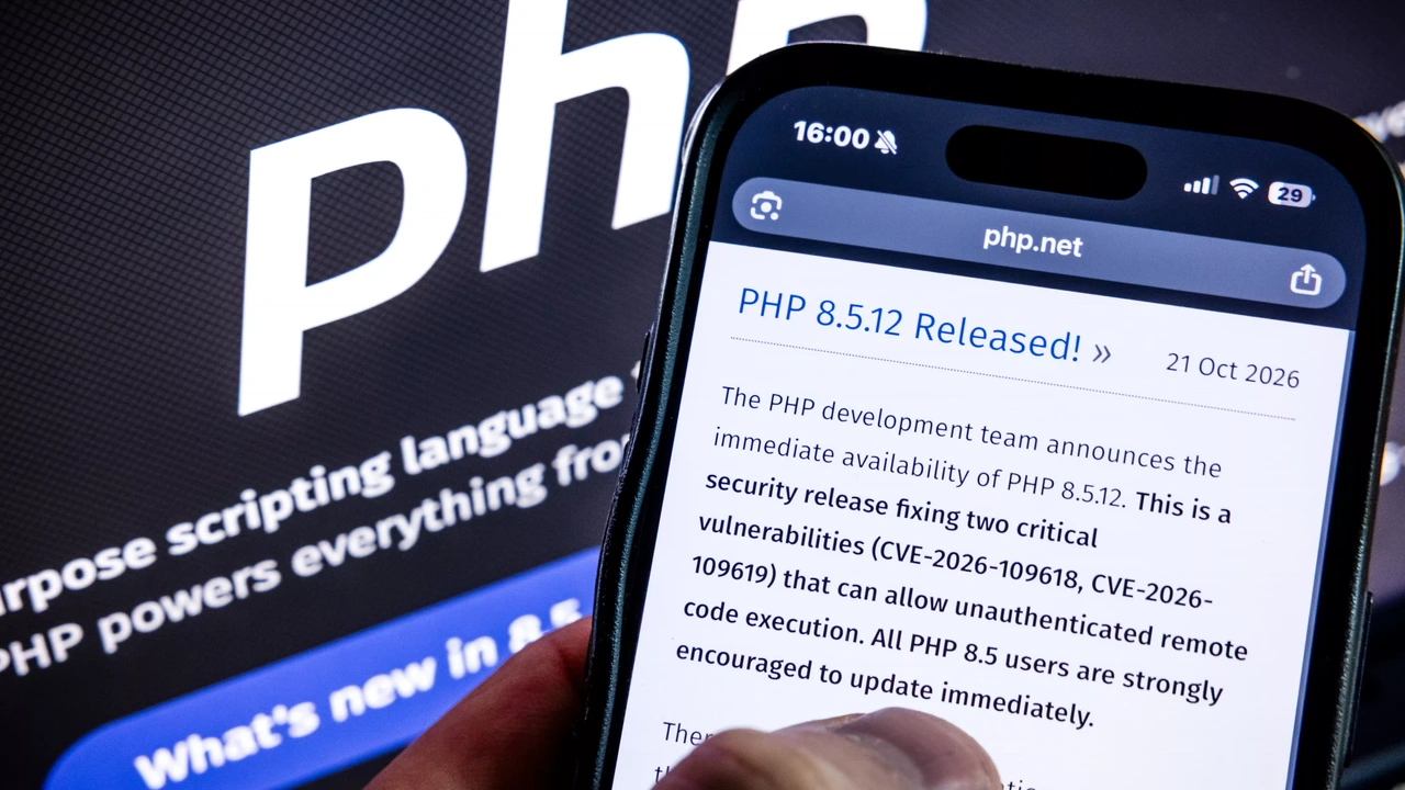 Websites komen langzaam weer online na beveiligingsupdate in programmeertaal PHP