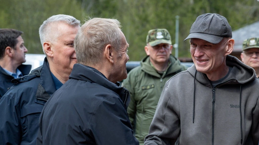 Foto: Archeoloog, journalist en andere gevangenen uitgeruild door Polen en Belarus