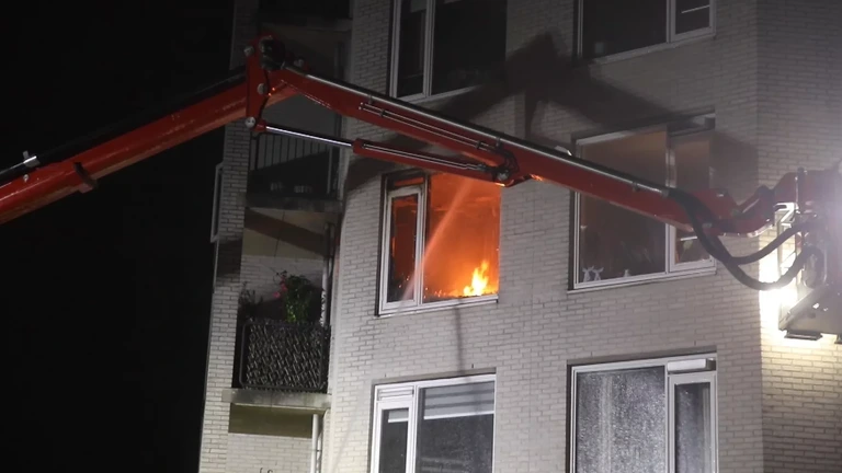 Brand in appartementencomplex in Apeldoorn