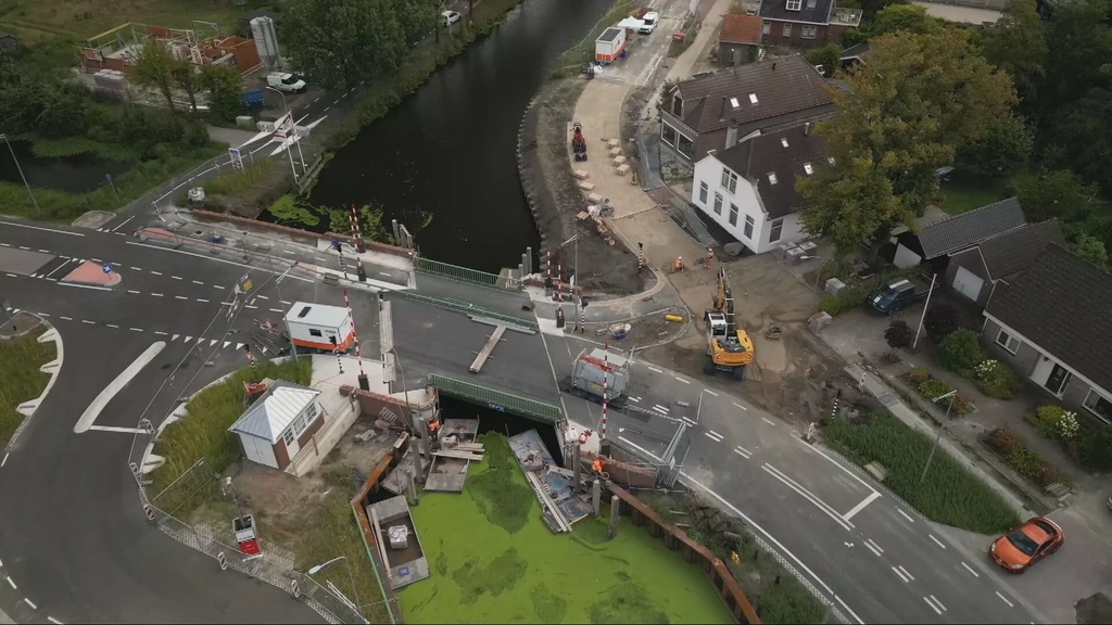 Boerenzwaluw vertraagt bouw Norgerbrug bij Assen: tot begin 2027 dicht