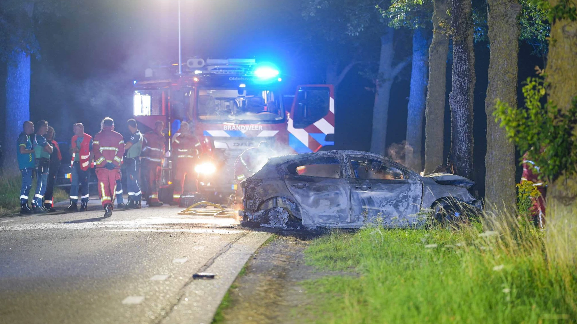 Twee doden bij verkeersongeval op provinciale weg bij Groningse Den Ham