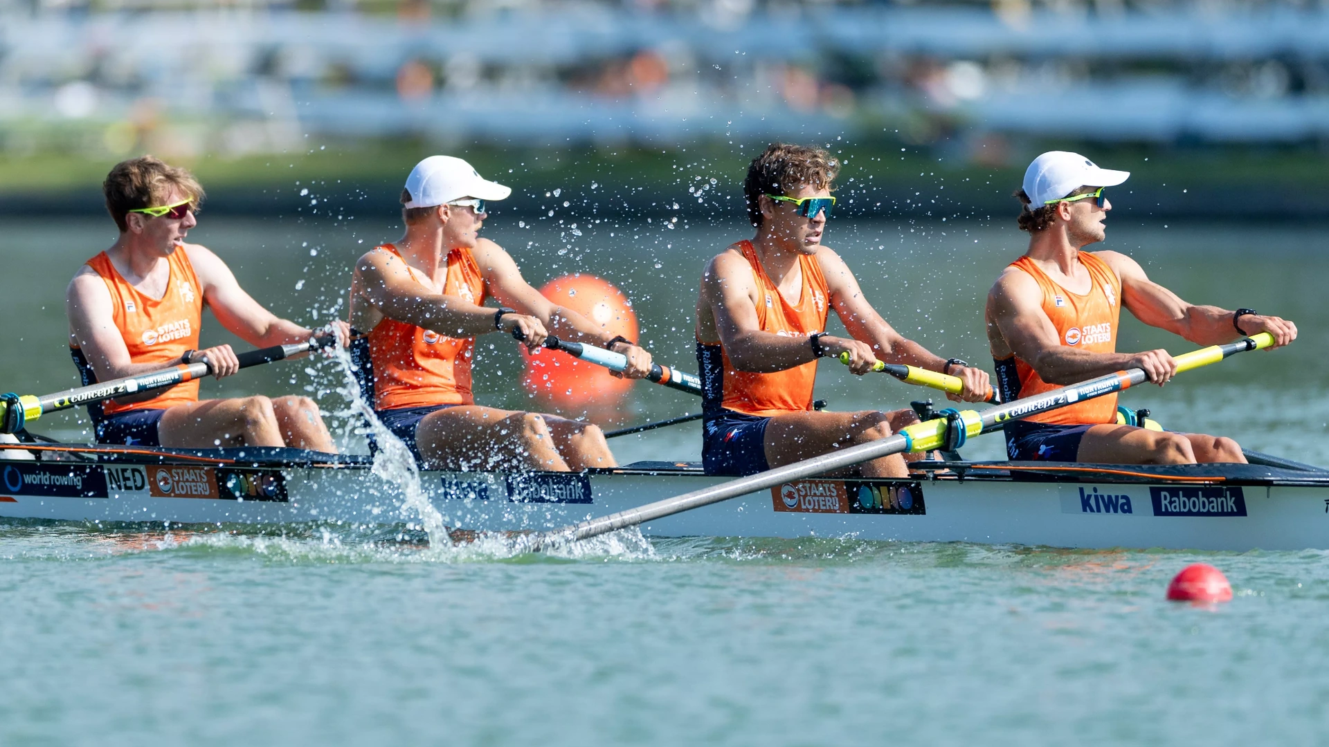 Zilver voor Nederlandse mannen vier-zonder op WK roeien, vrouwen pakken brons