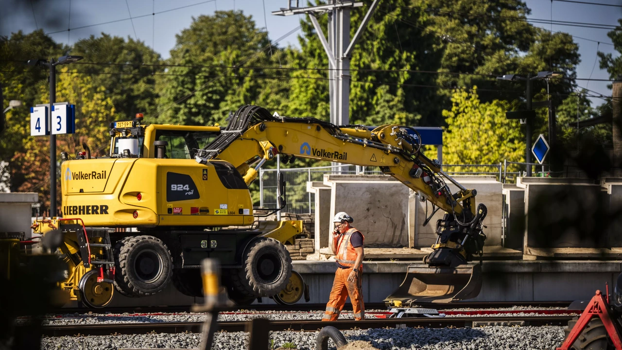 Rail services disrupted between Arnhem and Utrecht from 20 to 31 October