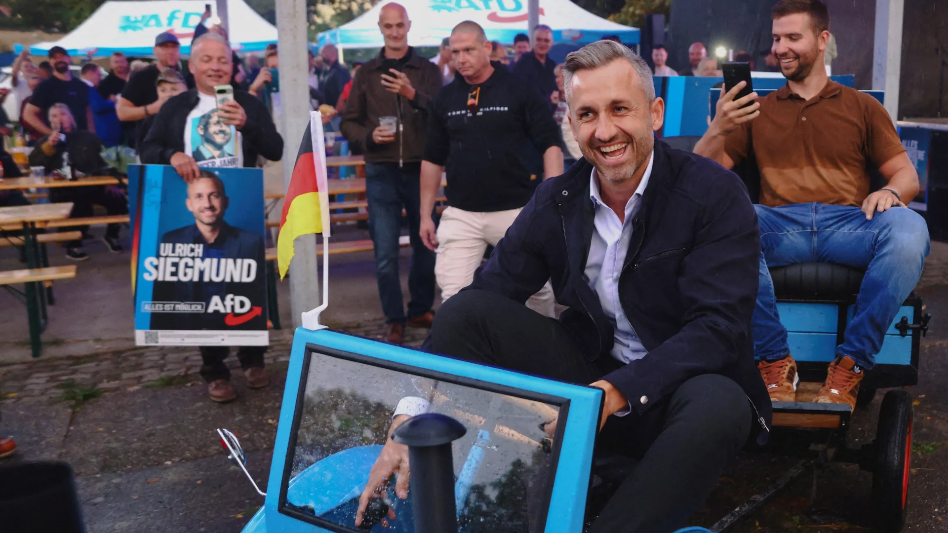 Charismatische parfumverkoper leidt AfD in Saksen-Anhalt mogelijk naar absolute meerderheid