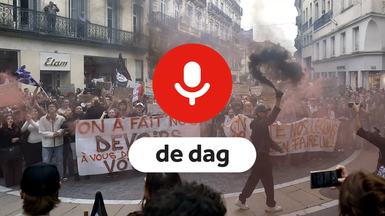 Podcast De Dag: wat de Franse scholierenprotesten steeds groter maakt