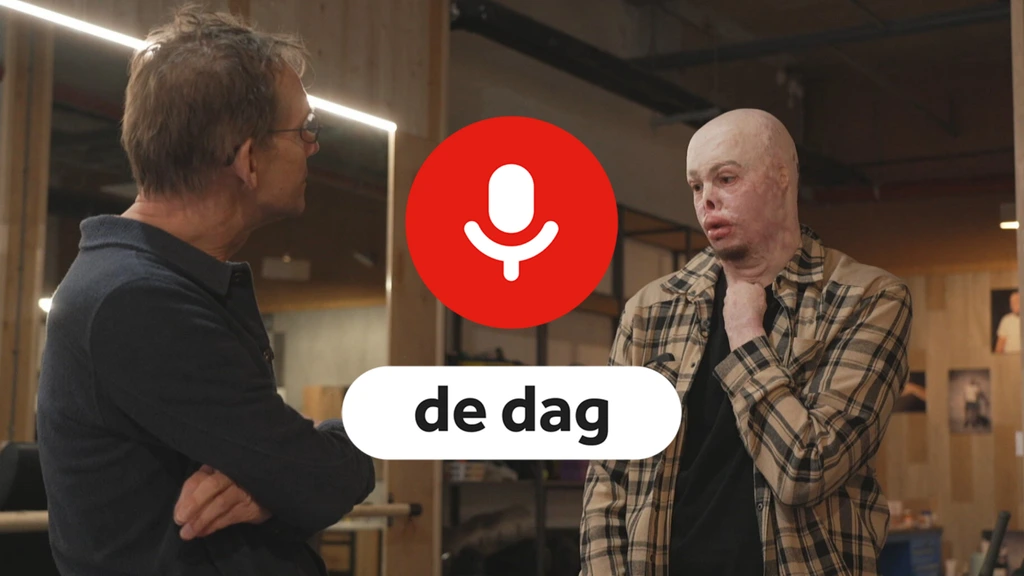 Foto: Podcast De Dag: spelen om door te leven, Oekraiense veteranen op het podium