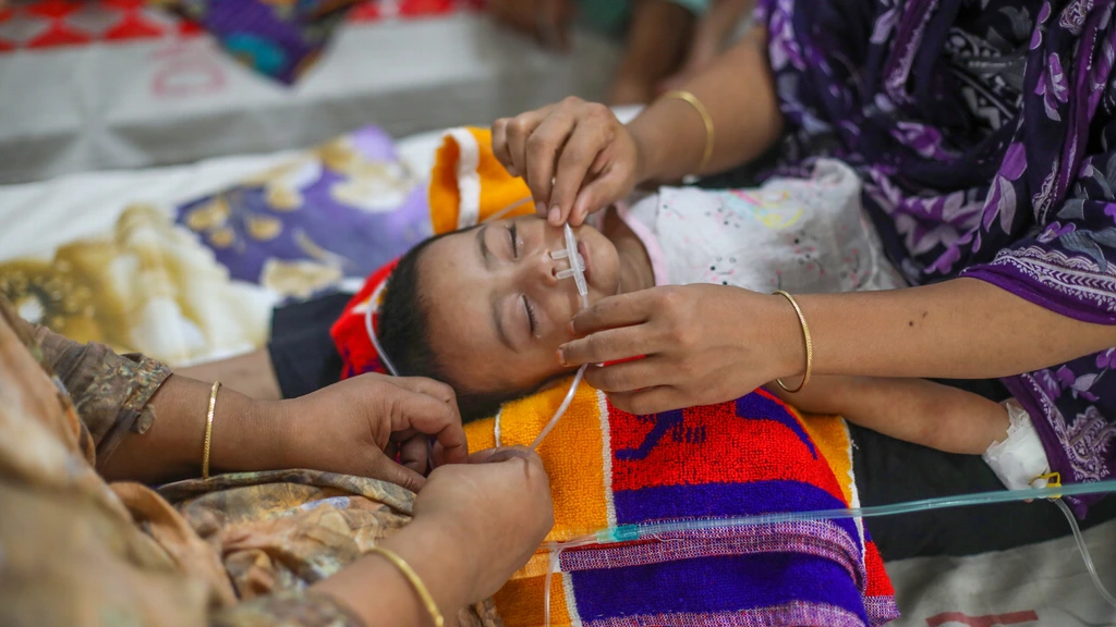 Dodental grote mazelenuitbraak Bangladesh fors gestegen: 750 kinderen overleden