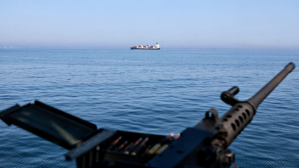 Foto: Oekraïne brengt Russisch containerschip tot zinken op de Zwarte Zee