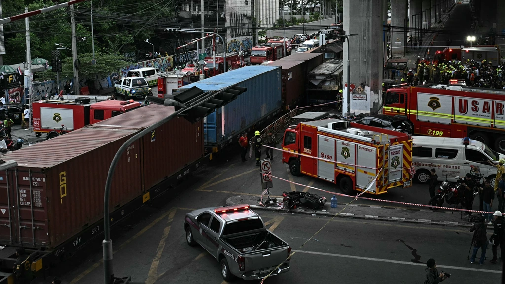 Foto: Machinist van dodelijk Thais treinongeluk positief getest op drugs