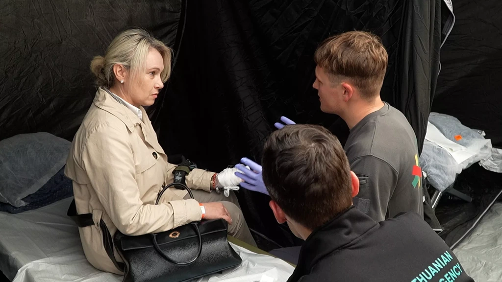 Foto: Litouwen en Polen bereiden zich met oefening voor op vluchtelingencrisis
