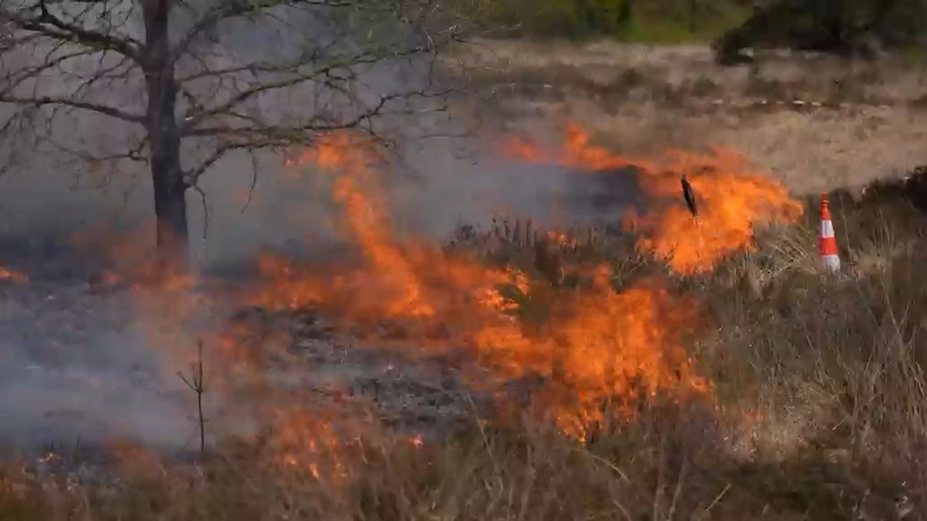 Foto: Opnieuw brand op meerdere militaire oefenterreinen, ook in andere natuurgebieden