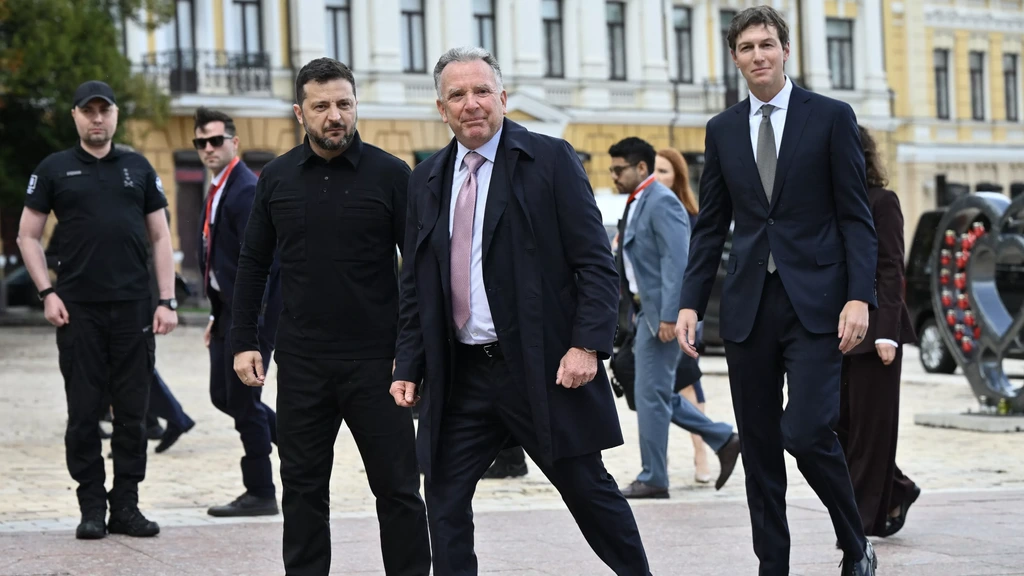 President Zelensky ontvangt Witkoff en Kushner in Kyiv terwijl aanvallen doorgaan