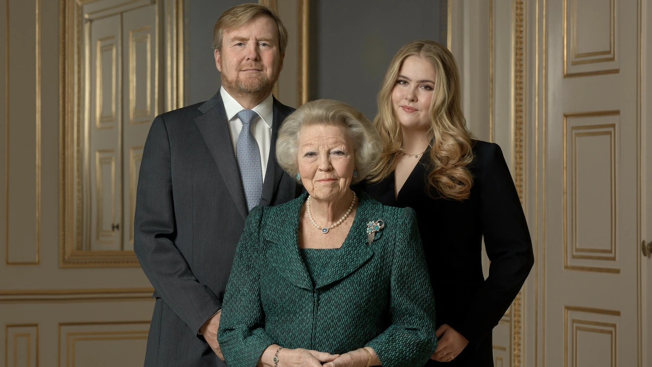 Prinses Beatrix (oma van de prinsessen) is jarig