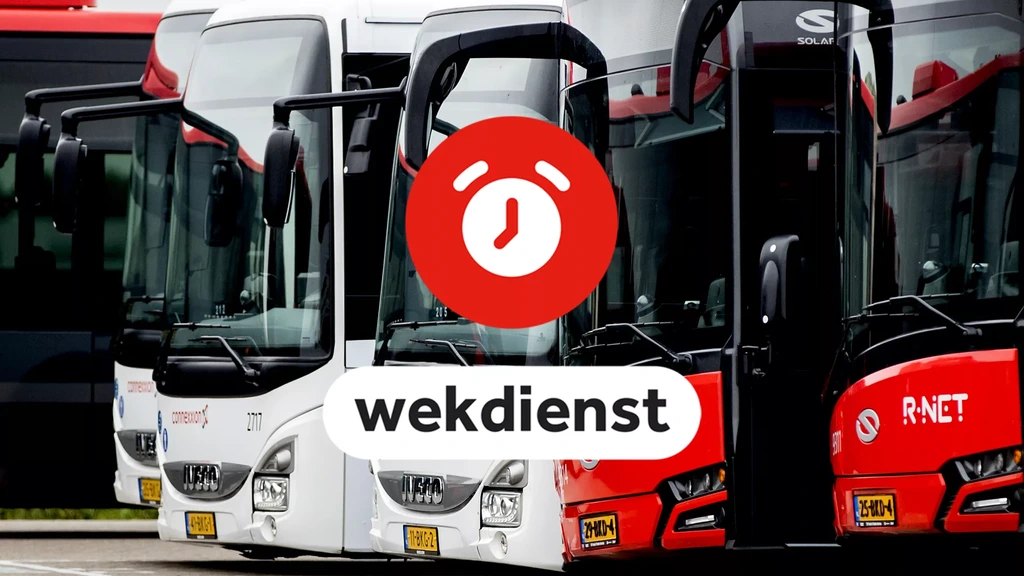 Foto: Wekdienst 14/10: Busstakingen door hele land • Proces Nord Stream-aanslag van start 