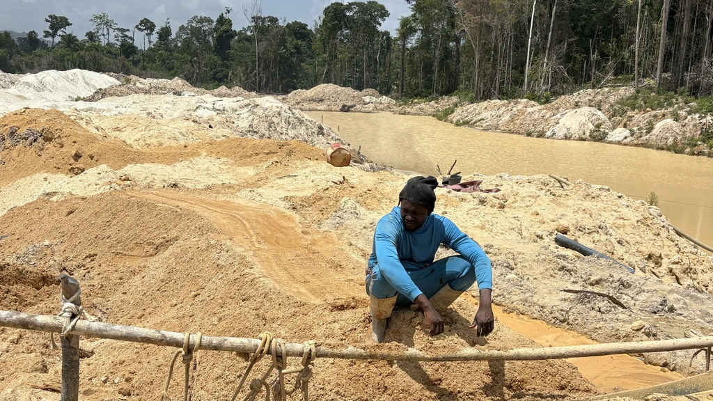 Foto: Goudkoorts in Suriname aangewakkerd door stijgende prijs