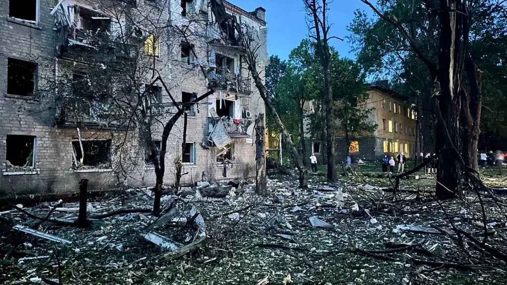 Foto: Dode en tientallen gewonden bij Russische aanvallen, honderden drones ingezet