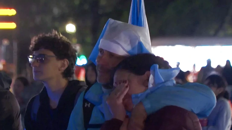 Argentijnen houden het niet droog bij de laatste van Messi