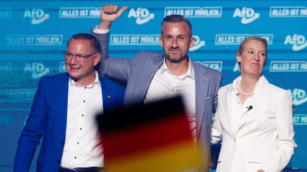 Foto: Monsterzege AfD in Saksen-Anhalt, nog onzeker of partij alleen kan regeren
