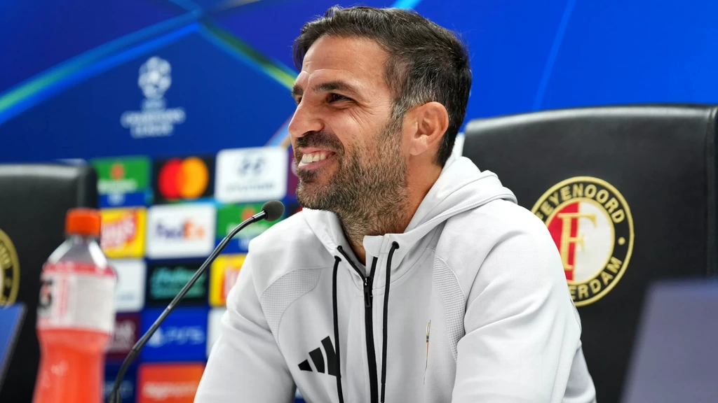 Fàbregas vermaakte zich bij het bestuderen van Feyenoord opperbest