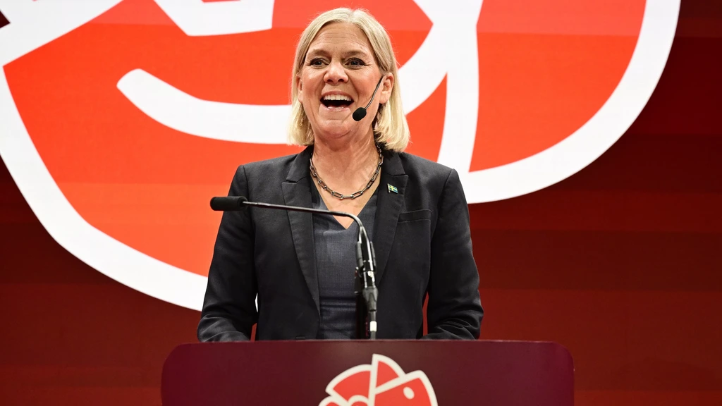 Foto: Nek-aan-nekrace bij Zweedse parlementsverkiezingen: Centrumlinks nipt voor