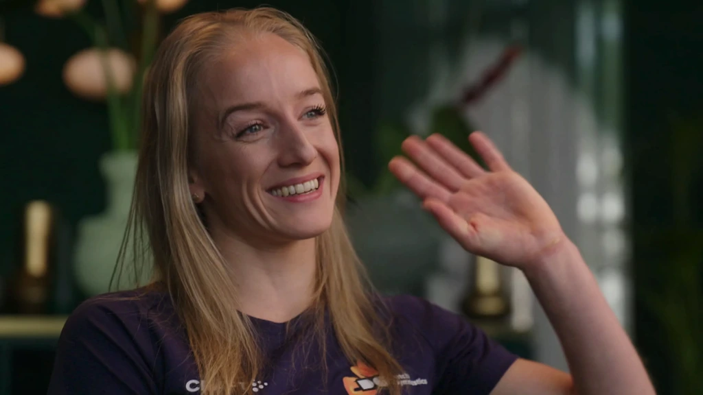 Sanne Wevers 'is de kampioen die zwaaiend en voldaan zegt: het is mooi geweest'