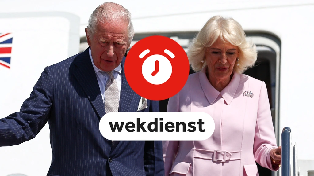 Foto: Wekdienst 28/04: Britse koning Charles spreekt in parlement VS • Halve finale Champions League